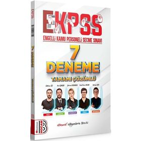 2024 E-KPSS Tamamı Çözümlü 7 Deneme - Benim Hocam Yayınları