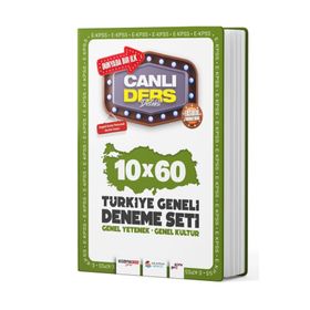 2024 EKPSS Genel Kültür Genel Yetenek 10 x 60 Türkiye Geneli Deneme Seti - Akademi Denizi