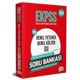 2024 EKPSS Soru Bankası Tek Kitap Editör Yayınları