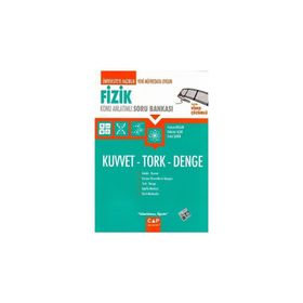 2024 Fizik Kuvvet Tork Denge Konu Anlatımlı Soru Bankası - Çap Yayınları
