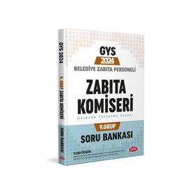 2024 GYS Belediye Zabıta Personeli Zabıta Komiseri 9. Grup Soru Bankası - Data Yayınları