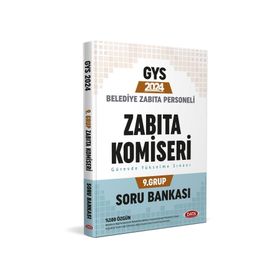 2024 GYS Belediye Zabıta Personeli Zabıta Komiseri 9. Grup Soru Bankası - Data Yayınları