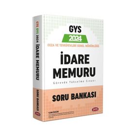 2024 Gys Ceza ve Tevkifevleri Genel Müdürlüğü İdare Memuru Soru Bankası - Data Yayınları