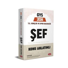 2024 Gys Genclik Ve Spor Bakanligi Sef Konu Anlatimli Hazirlik Kitabi - Data Yayınları
