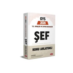2024 Gys Genclik Ve Spor Bakanligi Sef Konu Anlatimli Hazirlik Kitabi - Data Yayınları