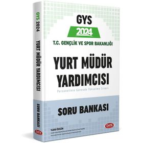 2024 GYS Gençlik ve Spor Bakanlığı Yurt Müdür Yardımcısı Soru Bankası - Data Yayınları