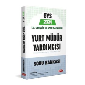 2024 GYS Gençlik ve Spor Bakanlığı Yurt Müdür Yardımcısı Soru Bankası - Data Yayınları