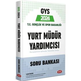 2024 GYS Gençlik ve Spor Bakanlığı Yurt Müdür Yardımcısı Soru Bankası - Data Yayınları
