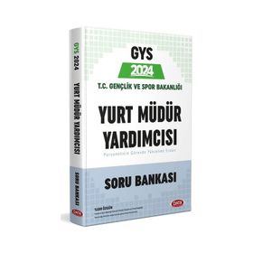 2024 GYS Gençlik ve Spor Bakanlığı Yurt Müdür Yardımcısı Soru Bankası - Data Yayınları