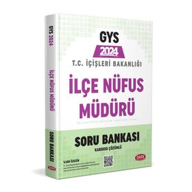 2024 GYS İçişleri Bakanlığı İlçe Nüfus Müdürü Soru Bankası Data Yayınları