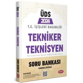 2024 GYS İçişleri Bakanlığı Tekniker Teknisyen Soru Bankası Görevde Yükselme Data Yayınları