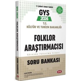 2024 GYS Kültür ve Turizm Bakanlığı Folklor Araştırmacısı Soru Bankası Data Yayınları