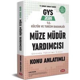 2024 GYS Kültür ve Turizm Bakanlığı Müze Müdür Yardımcısı Soru Bankası Data Yayınları