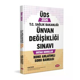 2024 GYS T.C. Sağlık Bakanlığı Unvan Değişikliği Sınavı Ortak Konular Konu Anlatımlı Soru Bankası Data Yayınları