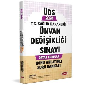 2024 GYS T.C. Sağlık Bakanlığı Unvan Değişikliği Sınavı Ortak Konular Konu Anlatımlı Soru Bankası Data Yayınları