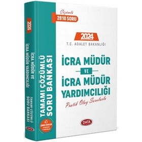 2024 İcra Müdür ve Müdür Yardımcılığı Soru Bankası Data Yayınları