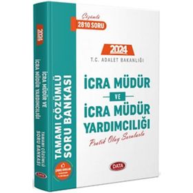 2024 İcra Müdür ve Müdür Yardımcılığı Soru Bankası Data Yayınları