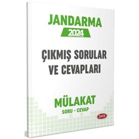 2024 Jandarma Mülakat Çıkmış Soruları ve Cevapları - Data Yayınları
