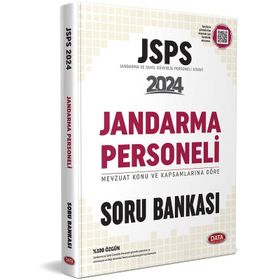 2024 Jsps Jandarma Personeli Soru Bankasi - Data Yayınları
