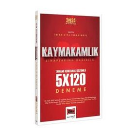 2024 Kaymakamlık Tamamı Açıklamalı Çözümlü 5x120 Deneme - Yargı Yayınları
