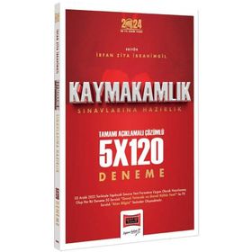 2024 Kaymakamlık Tamamı Açıklamalı Çözümlü 5x120 Deneme - Yargı Yayınları