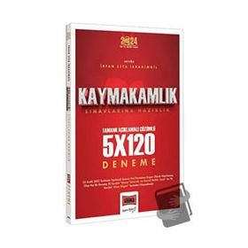 2024 Kaymakamlık Tamamı Açıklamalı Çözümlü 5x120 Deneme - Yargı Yayınları