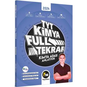 2024 Kimya Adası TYT Kimya Full Tekrar Video Ders Kitabı F10 Yayınları