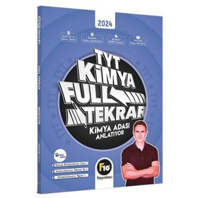 2024 Kimya Adası TYT Kimya Full Tekrar Video Ders Kitabı F10 Yayınları