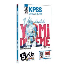 2024 KPSS 5 Yüz Ekibi Vatandaşlık Tamamı Çözümlü 15 Deneme - Yargı Yayınları
