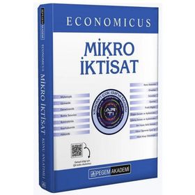 2024 KPSS A Grubu Economicus Mikro İktisat Konu Anlatımı - Pegem Akademi Yayıncılık
