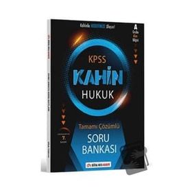 2024 KPSS A Grubu Kahin Hukuk Tamamı Çözümlü Soru Bankası Dijital Hoca Akademi Yayınları