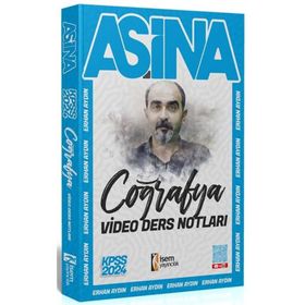 2024 KPSS Aşina Coğrafya Video Ders Notları - İsem Yayınları