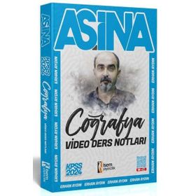 2024 KPSS Aşina Coğrafya Video Ders Notları - İsem Yayınları