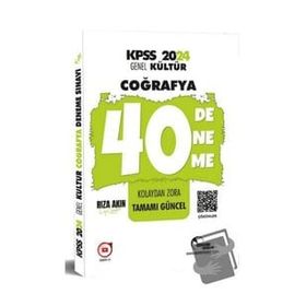 2024 KPSS Coğrafya 40 Deneme Sınavı - Doktrin Yayınları
