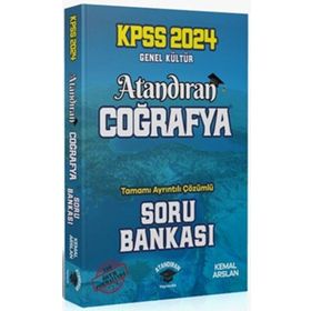 2024 KPSS Coğrafya Atandıran Çözümlü Soru Bankası Kemal Arslan CBA Yayınları