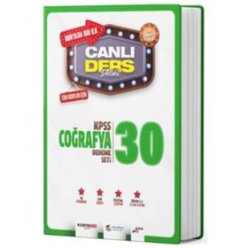 2024 KPSS Coğrafya Canlı Ders Süper 30 Deneme Seti - Akademi Denizi