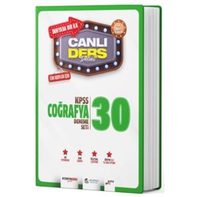 2024 KPSS Coğrafya Canlı Ders Süper 30 Deneme Seti - Akademi Denizi