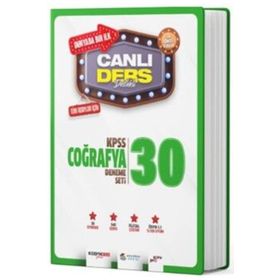 2024 KPSS Coğrafya Canlı Ders Süper 30 Deneme Seti - Akademi Denizi