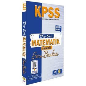 2024 KPSS Dev Seri Matematik Soru Bankası - Tasarı Eğitim Yayınları
