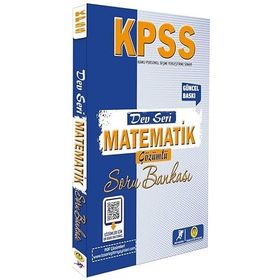 2024 KPSS Dev Seri Matematik Soru Bankası - Tasarı Eğitim Yayınları
