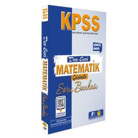 2024 KPSS Dev Seri Matematik Soru Bankası - Tasarı Eğitim Yayınları