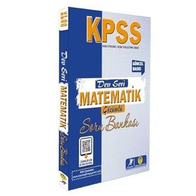 2024 KPSS Dev Seri Matematik Soru Bankası - Tasarı Eğitim Yayınları