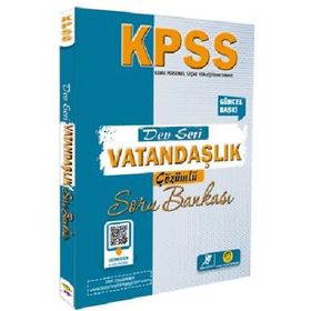 2024 KPSS Dev Seri Vatandaşlık Soru Bankası Tasarı Eğitim Yayınları