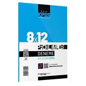 2024 KPSS-DGS-ALES Yeni Nesil 8x12 Tamamı Video Çözümlü Problemler Deneme Marka Yayınları