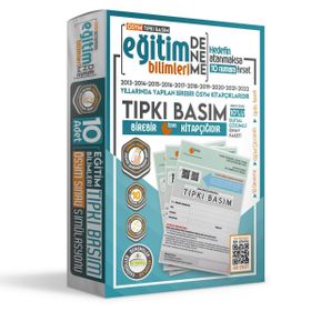 2024 KPSS Eğitim Bilimleri 12'li ÖSYM Tıpkı Basım Çıkmış Soru Türkiye Geneli Dijital Çözümlü Paket Deneme - İnformal Yayınları