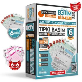2024 KPSS Eğitim Bilimleri 12'li ÖSYM Tıpkı Basım Çıkmış Soru Türkiye Geneli Dijital Çözümlü Paket Deneme - İnformal Yayınları