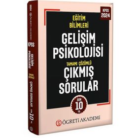 2024 KPSS Eğitim Bilimleri Gelişim Psikolojisi Tamamı Çözümlü Soru Bankası Data Yayınları