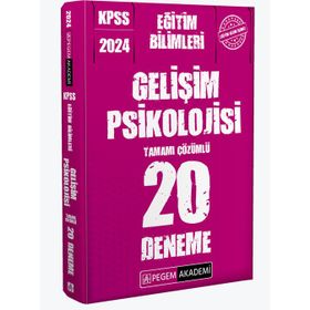 2024 Kpss Eğitim Bilimleri Gelişim Psikolojisinin Pusulası Video Çözümlü Soru Bankası Cba Yayınları