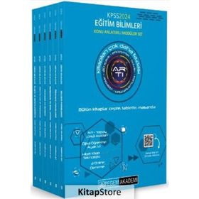 2024 KPSS Eğitim Bilimleri Konu Anlatımlı Modüler Set 6 Kitap En Güncel Video - Pegem Akademi