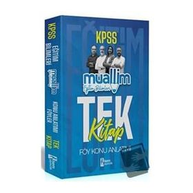 2024 KPSS Eğitim Bilimleri Muallim Föy Tek Kitap Konu Anlatımı İsem Yayınları